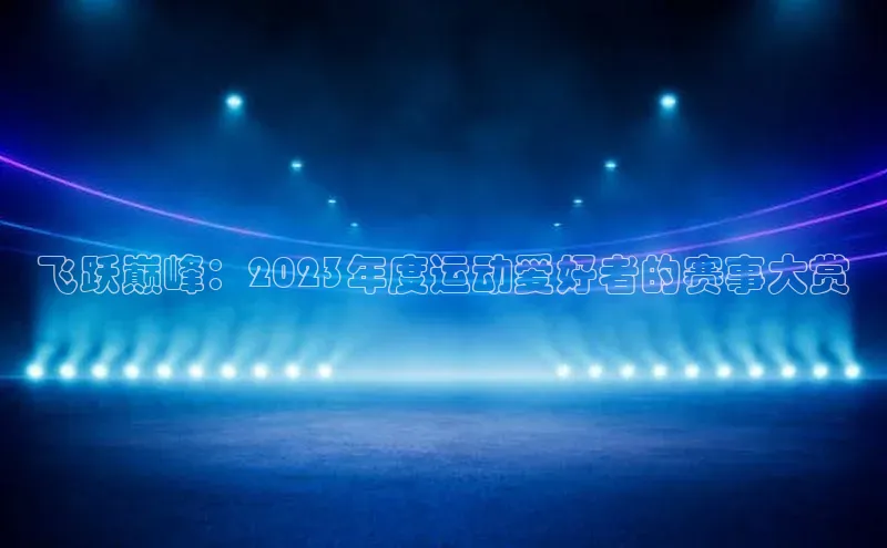 飞跃巅峰：2023年度运动爱好者的赛事大赏
